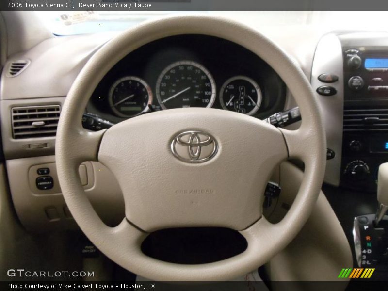 Desert Sand Mica / Taupe 2006 Toyota Sienna CE