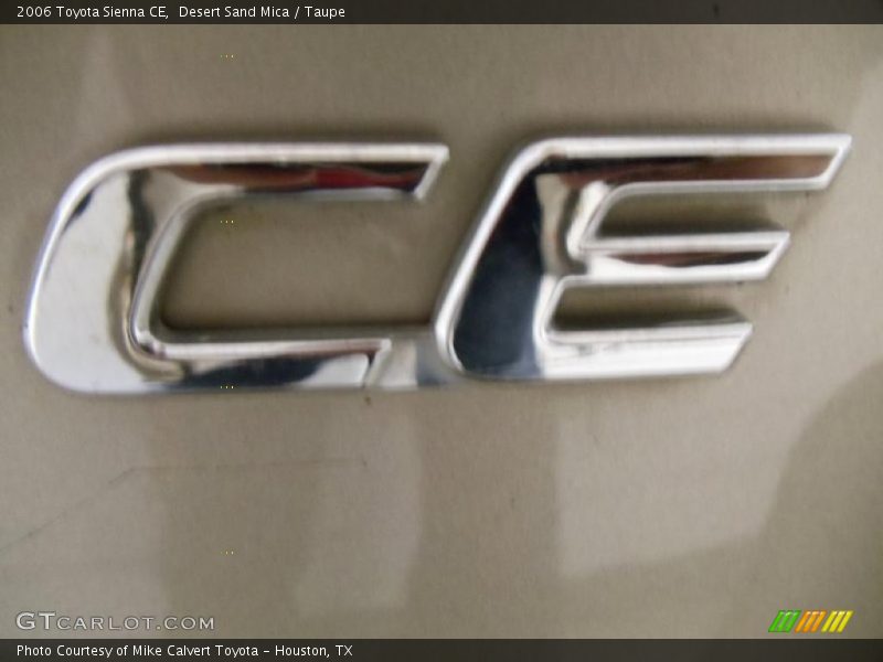Desert Sand Mica / Taupe 2006 Toyota Sienna CE