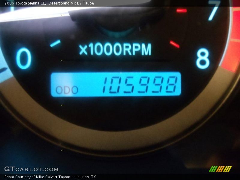 Desert Sand Mica / Taupe 2006 Toyota Sienna CE