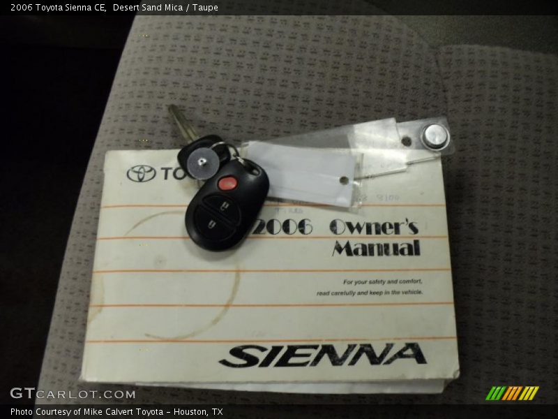 Desert Sand Mica / Taupe 2006 Toyota Sienna CE