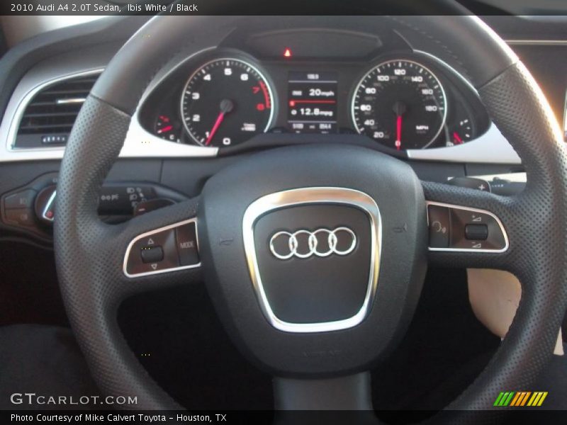 Ibis White / Black 2010 Audi A4 2.0T Sedan