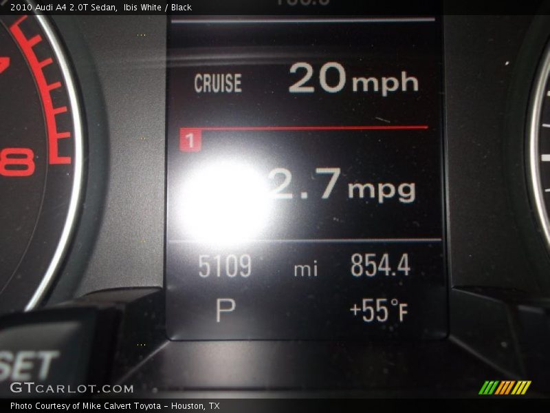 Ibis White / Black 2010 Audi A4 2.0T Sedan