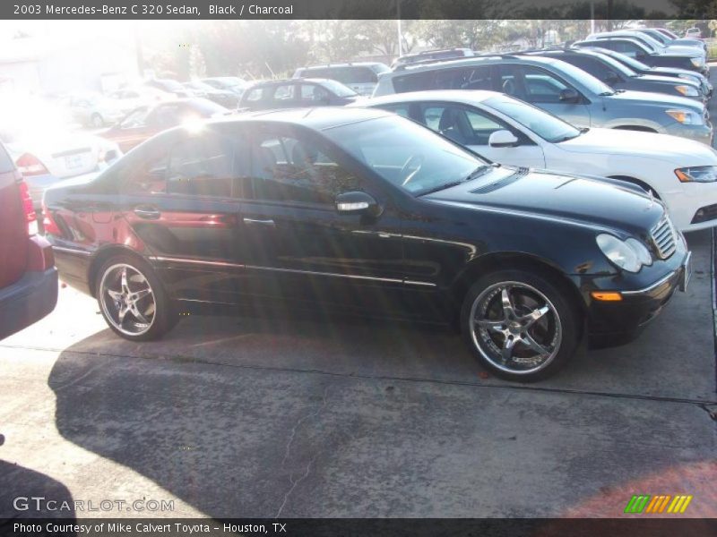 Black / Charcoal 2003 Mercedes-Benz C 320 Sedan