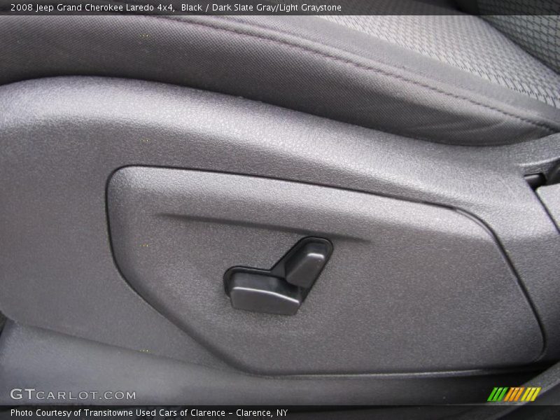 Black / Dark Slate Gray/Light Graystone 2008 Jeep Grand Cherokee Laredo 4x4