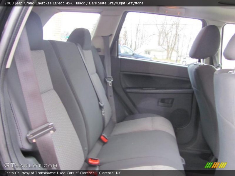 Black / Dark Slate Gray/Light Graystone 2008 Jeep Grand Cherokee Laredo 4x4