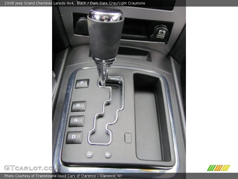 Black / Dark Slate Gray/Light Graystone 2008 Jeep Grand Cherokee Laredo 4x4