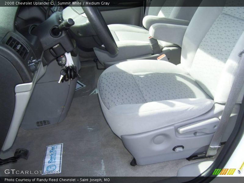 Summit White / Medium Gray 2008 Chevrolet Uplander LS