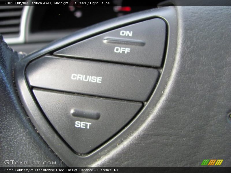 Midnight Blue Pearl / Light Taupe 2005 Chrysler Pacifica AWD