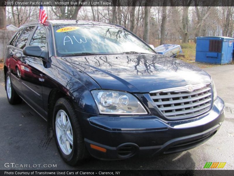 Midnight Blue Pearl / Light Taupe 2005 Chrysler Pacifica AWD