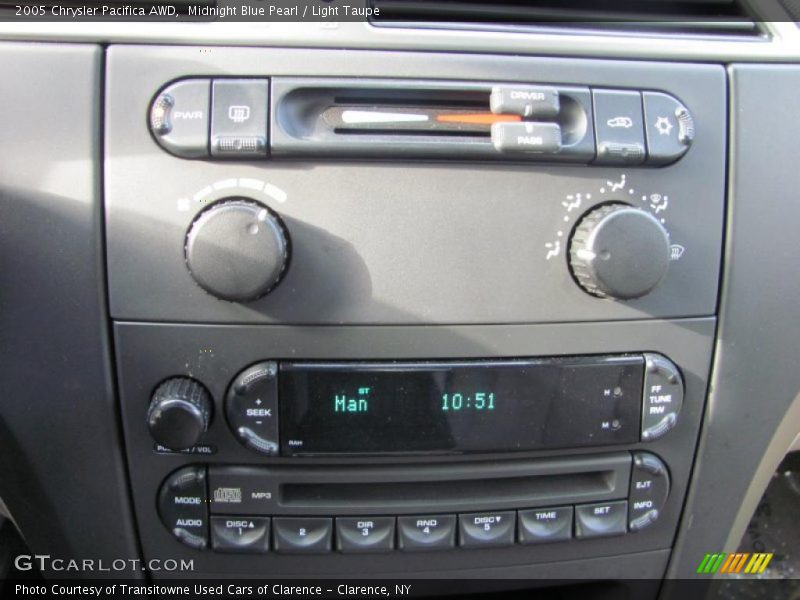 Midnight Blue Pearl / Light Taupe 2005 Chrysler Pacifica AWD