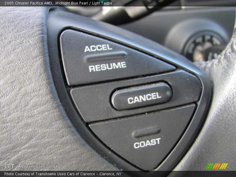 Midnight Blue Pearl / Light Taupe 2005 Chrysler Pacifica AWD