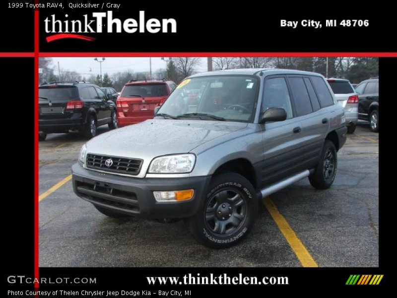 Quicksilver / Gray 1999 Toyota RAV4