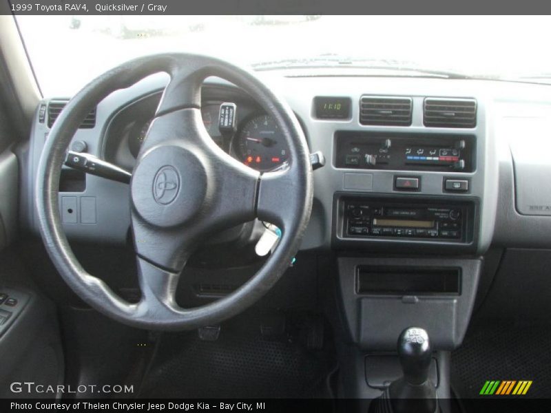 Dashboard of 1999 RAV4 