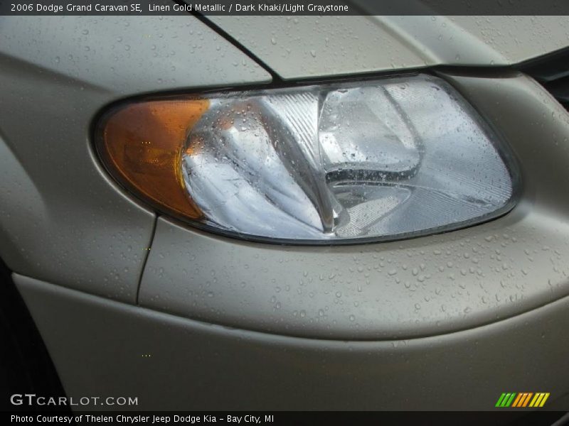 Linen Gold Metallic / Dark Khaki/Light Graystone 2006 Dodge Grand Caravan SE