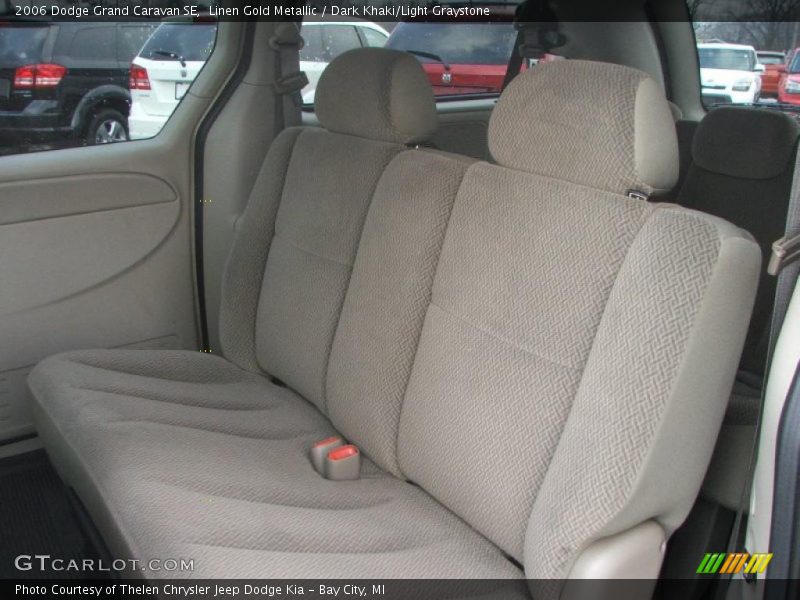 Linen Gold Metallic / Dark Khaki/Light Graystone 2006 Dodge Grand Caravan SE