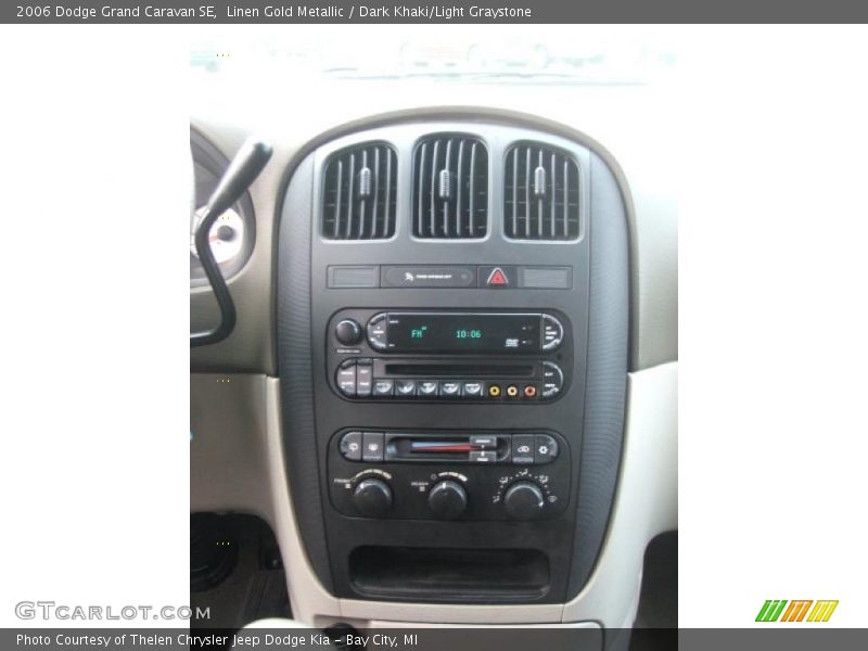 Linen Gold Metallic / Dark Khaki/Light Graystone 2006 Dodge Grand Caravan SE