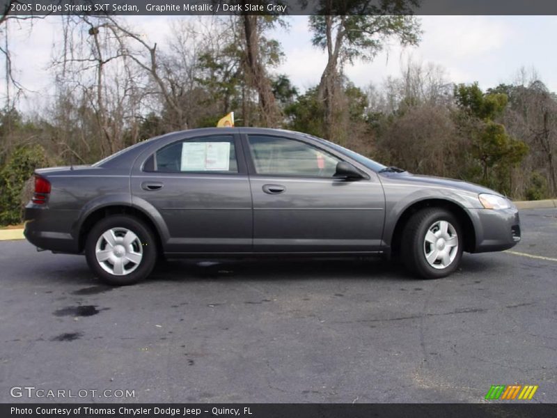 Graphite Metallic / Dark Slate Gray 2005 Dodge Stratus SXT Sedan