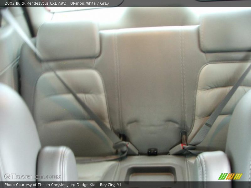 Olympic White / Gray 2003 Buick Rendezvous CXL AWD