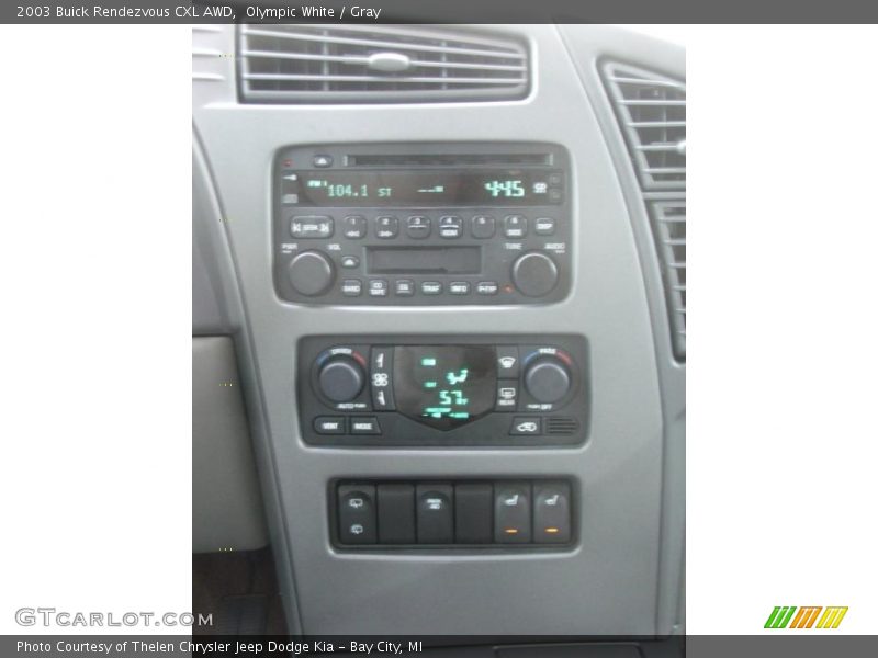 Olympic White / Gray 2003 Buick Rendezvous CXL AWD