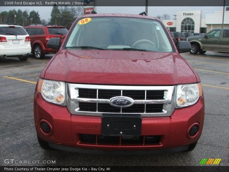 Redfire Metallic / Stone 2008 Ford Escape XLS