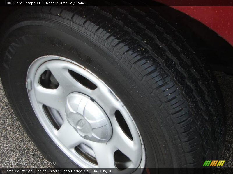 Redfire Metallic / Stone 2008 Ford Escape XLS