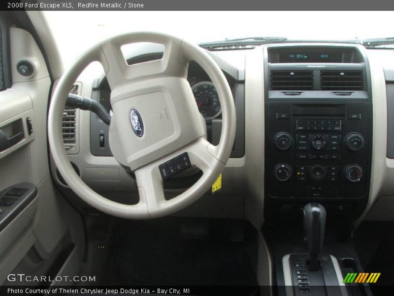 Redfire Metallic / Stone 2008 Ford Escape XLS