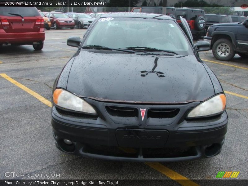 Black / Dark Pewter 2000 Pontiac Grand Am GT Sedan