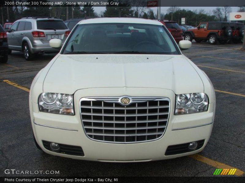 Stone White / Dark Slate Gray 2008 Chrysler 300 Touring AWD