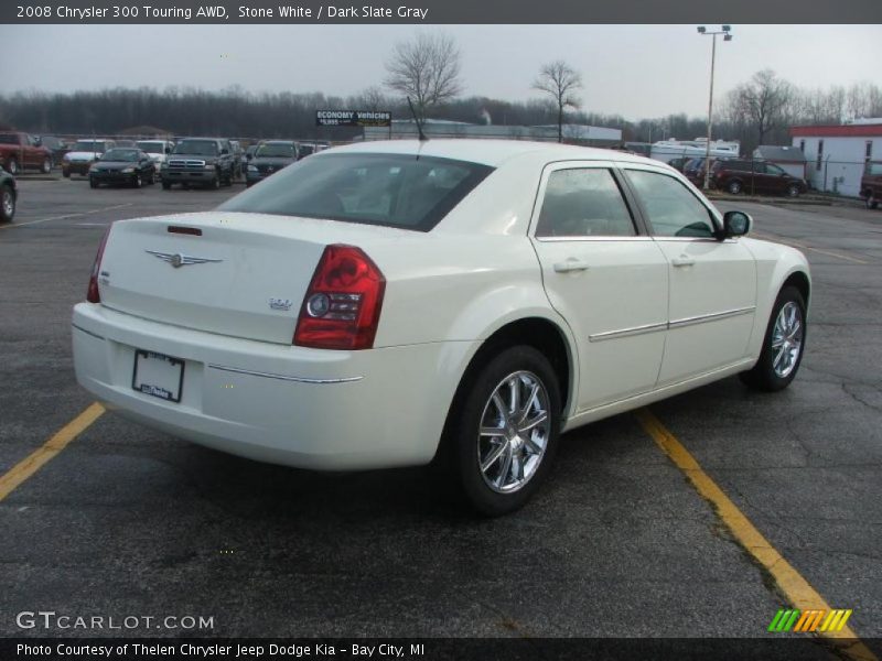 Stone White / Dark Slate Gray 2008 Chrysler 300 Touring AWD