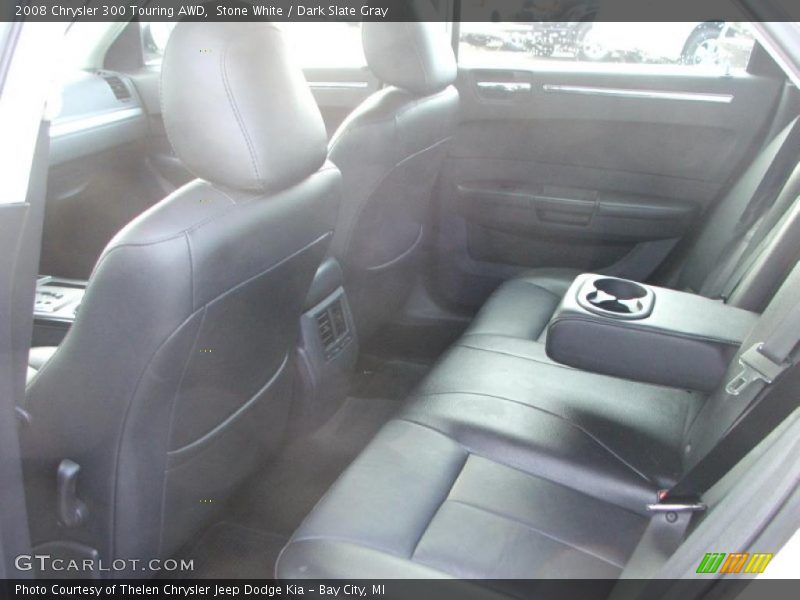 Stone White / Dark Slate Gray 2008 Chrysler 300 Touring AWD