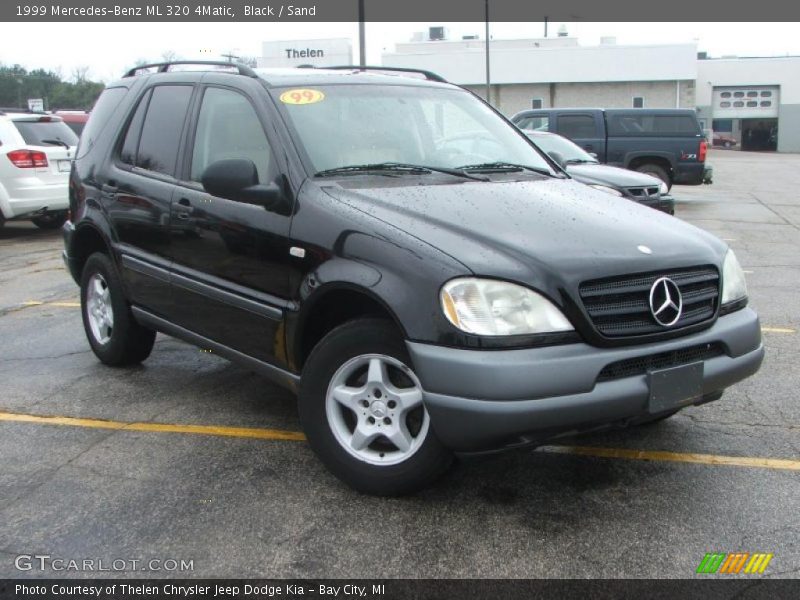 Black / Sand 1999 Mercedes-Benz ML 320 4Matic