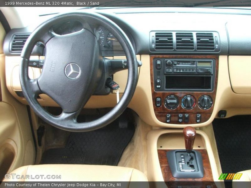 Black / Sand 1999 Mercedes-Benz ML 320 4Matic