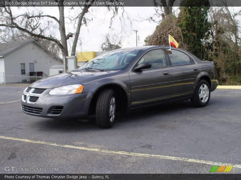 Graphite Metallic / Dark Slate Gray 2005 Dodge Stratus SXT Sedan