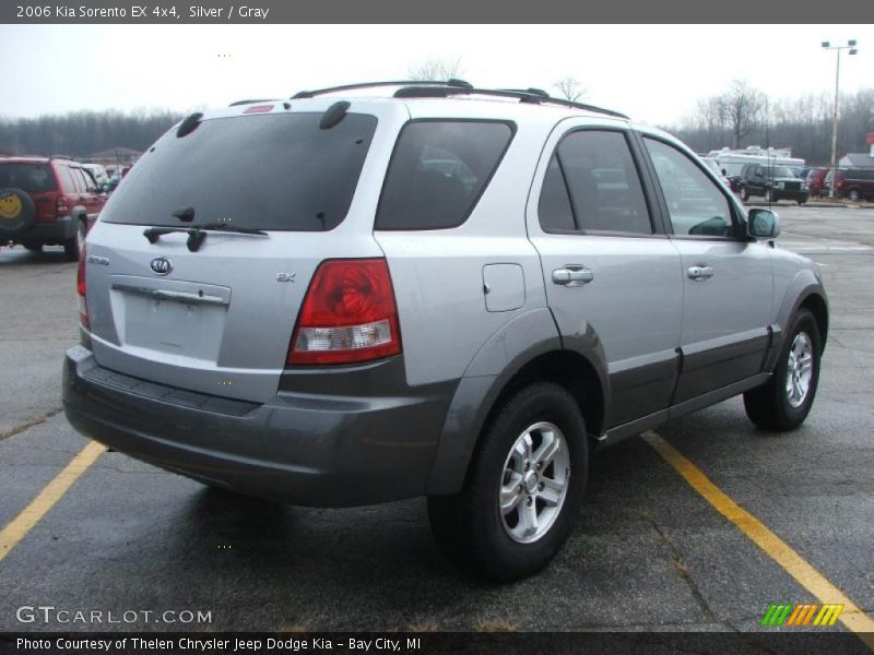 Silver / Gray 2006 Kia Sorento EX 4x4