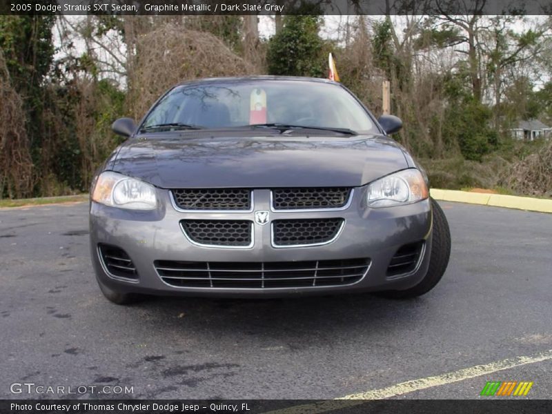 Graphite Metallic / Dark Slate Gray 2005 Dodge Stratus SXT Sedan