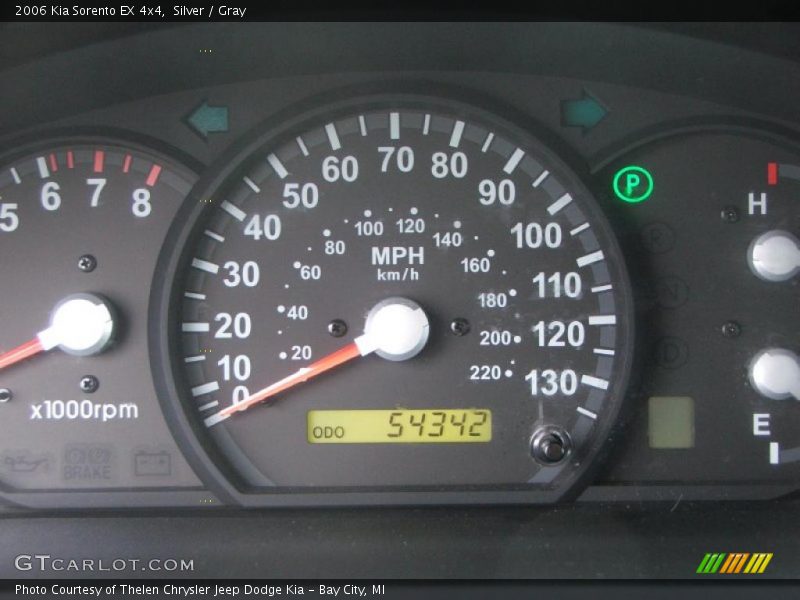 Silver / Gray 2006 Kia Sorento EX 4x4