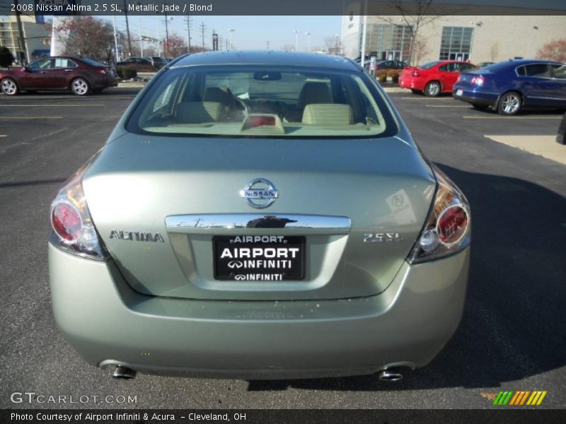 Metallic Jade / Blond 2008 Nissan Altima 2.5 SL