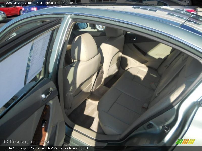 Metallic Jade / Blond 2008 Nissan Altima 2.5 SL