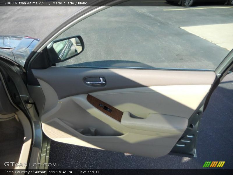 Metallic Jade / Blond 2008 Nissan Altima 2.5 SL