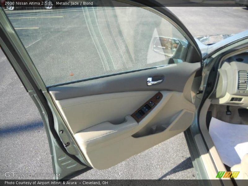 Metallic Jade / Blond 2008 Nissan Altima 2.5 SL