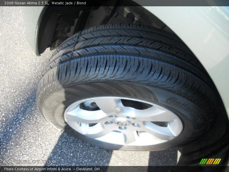 Metallic Jade / Blond 2008 Nissan Altima 2.5 SL