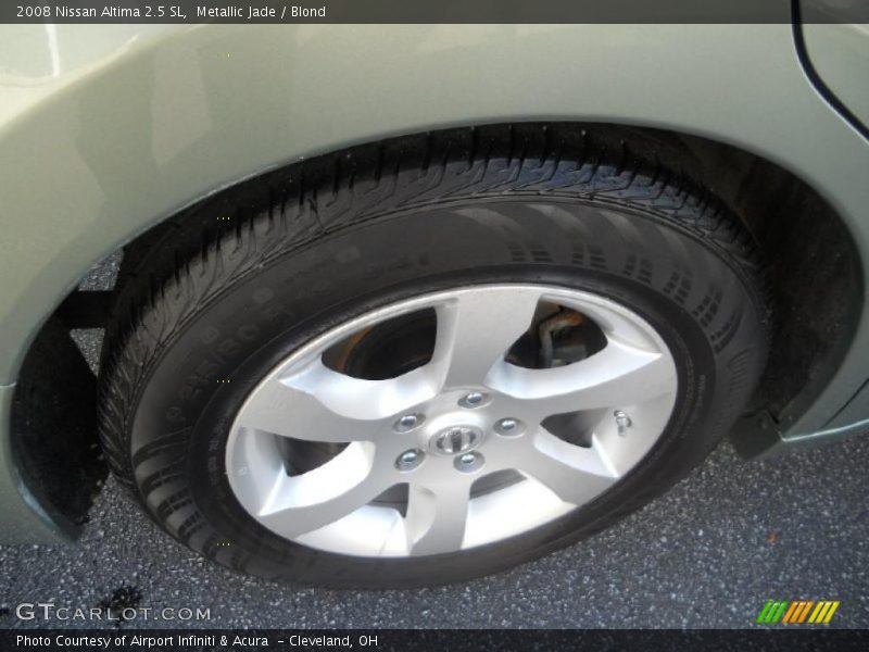 Metallic Jade / Blond 2008 Nissan Altima 2.5 SL