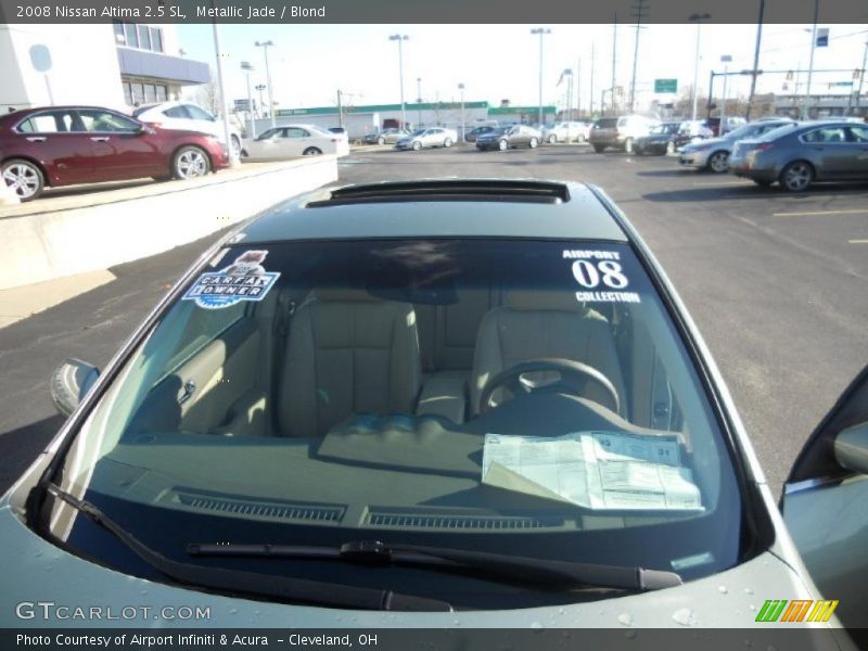 Metallic Jade / Blond 2008 Nissan Altima 2.5 SL