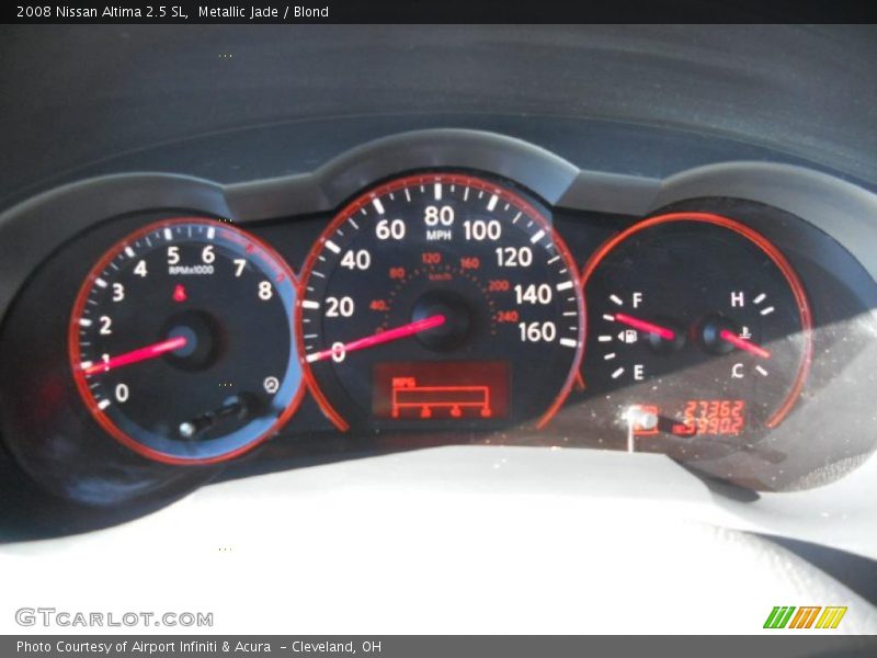 Metallic Jade / Blond 2008 Nissan Altima 2.5 SL