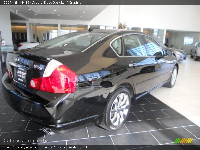 Black Obsidian / Graphite 2007 Infiniti M 35x Sedan
