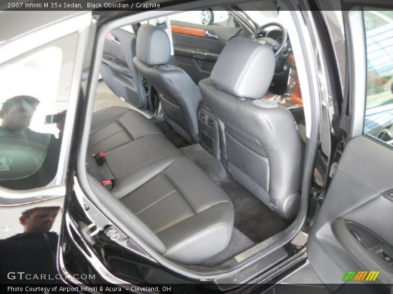 Black Obsidian / Graphite 2007 Infiniti M 35x Sedan