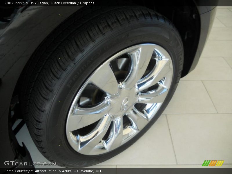 Black Obsidian / Graphite 2007 Infiniti M 35x Sedan