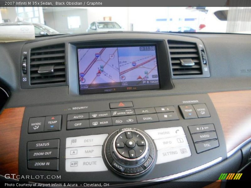 Black Obsidian / Graphite 2007 Infiniti M 35x Sedan