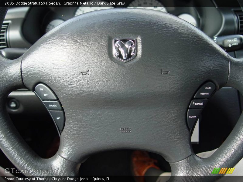 Graphite Metallic / Dark Slate Gray 2005 Dodge Stratus SXT Sedan