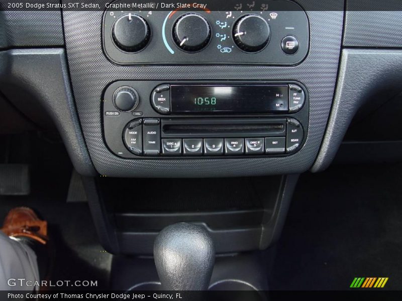 Graphite Metallic / Dark Slate Gray 2005 Dodge Stratus SXT Sedan